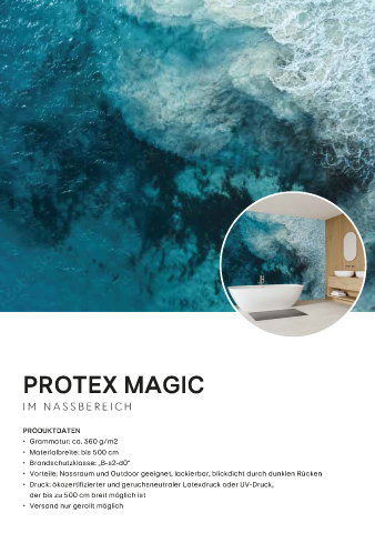 Protex Magic Musterblatt